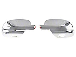 Full Mirror Covers; Chrome (07-13 Silverado 1500)