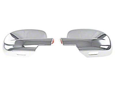 Full Mirror Covers; Chrome (07-13 Silverado 1500)