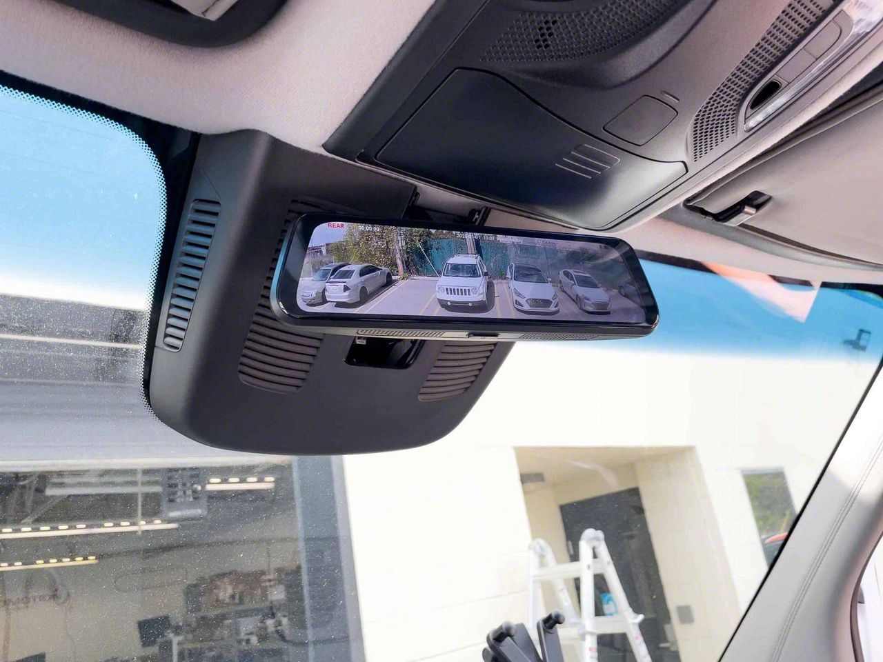 Silverado 1500 FullVUE Rear Camera Mirror System (Universal; Some