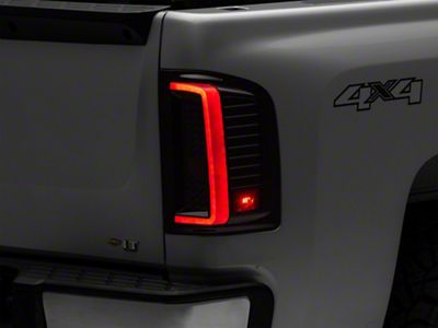 G5 LED Tail Lights; Black Housing; Smoked Lens (07-13 Silverado 1500)