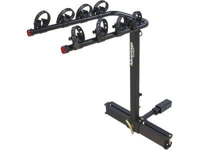 glideAWAY 2 Deluxe Bike Rack; Carries 4 Bikes (Universal; Some Adaptation May Be Required)