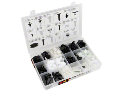 GM Trim Clip Assortment; 350-Piece Set