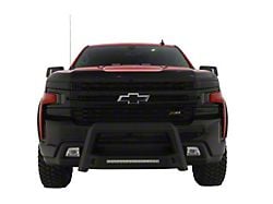Revolution Bull Bar with LED Light Bar; Black (19-25 Silverado 1500, Excluding ZR2)