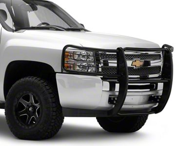 Grille Guard; Black (07-13 Silverado 1500)