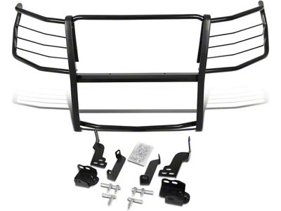 Grille Guard; Black (19-21 Silverado 1500)