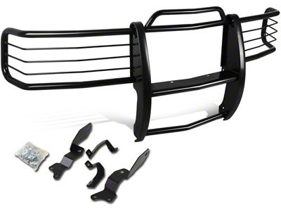 Grille Guard; Black (01-06 Silverado 1500 HD)