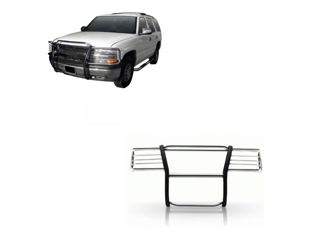 Grille Guard; Stainless Steel (22-24 Silverado 1500)
