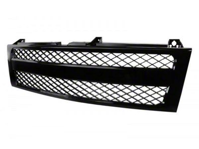 Grille; Version 2 Mesh Main; Black (99-02 Silverado 1500)