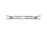Upper Grille Overlay; Gloss Black (19-21 Silverado 1500 LT, LT Trail Boss, LTZ, RST)