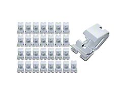 Grille Retainer Clip Set; 30-Piece (99-06 Silverado 1500)