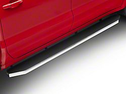 H-Style Running Boards; Polished (19-26 Silverado 1500 Crew Cab)