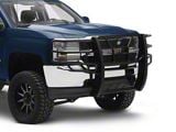 HD Grille Guard; Semi-Gloss Black (14-18 Silverado 1500)