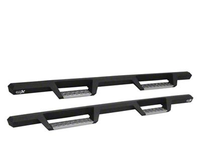 Westin HDX Stainless Drop Nerf Side Step Bars; Textured Black (19-24 Silverado 1500 Double Cab)