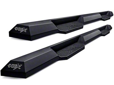 Westin HDX Xtreme Nerf Side Step Bars; Textured Black (19-25 Silverado 1500 Double Cab)