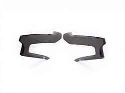 Headlight Covers; Carbon Fiber Look (22-26 Silverado 1500, Excluding Custom, Custom Trail Boss & WT)