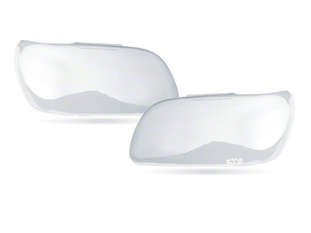 Headlight Covers; Clear (03-06 Silverado 1500)