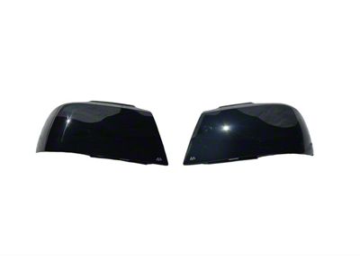 Headlight Covers; Dark Smoke (07-13 Silverado 1500)