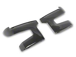 Headlight Covers; Smoked (22-23 Silverado 1500 Custom, Custom Trail Boss, WT)