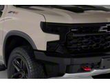 Headlight Covers; Smoked (22-25 Silverado 1500, Excluding Custom, Custom Trail Boss & WT)