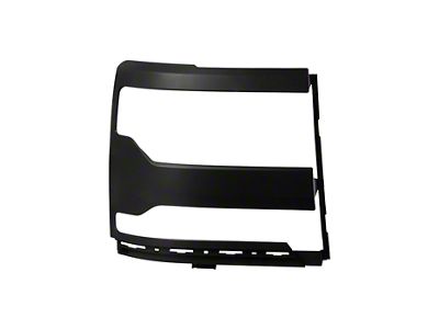 Headlight Trim Bezel Cover; Black; Passenger Side (16-18 Silverado 1500)