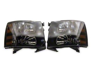 Silverado 1500 LED C-Bar Factory Style Headlights; Chrome Housing Smoked Lens 2lh Siv07g G3 Go.s155016 Alt11 Silverado 1500 LED C-Bar Factory Style Headlights; Chrome Housing Smoked Lens 2lh Siv07g G3 Go.s155016 Alt11