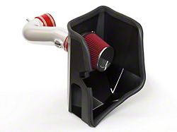 Heat Shield Cold Air Intake with Red Filter (19-26 V8 Silverado 1500)
