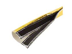 Heat Shroud GOLD; 0.50-Inch to 1.25-Inch x 36-Inch (Universal; Some Adaptation May Be Required)