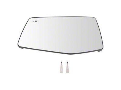 Heated Mirror Glass; Driver Side (19-21 Silverado 1500; 2022 Silverado 1500 LTD)