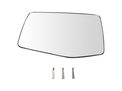 Heated Mirror Glass; Driver Side (19-21 Silverado 1500)
