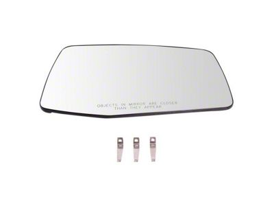 Heated Mirror Glass; Driver Side (19-21 Silverado 1500; 2022 Silverado 1500 LTD)