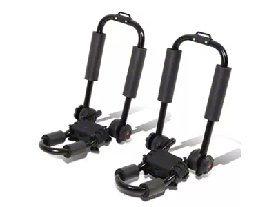 Heavy Duty Adjustable Kayak Carrier; Black (Universal; Some Adaptation May Be Required)