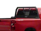 Heavy Duty Ultra Mesh Front Cab Rack; Textured Black (99-26 Silverado 1500)