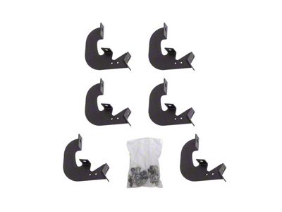 Hex Series Side Step Bars Mounting Bracket Kit (19-25 Silverado 1500)