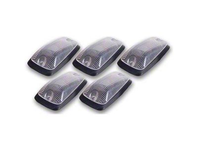 Hi-5 Cab Roof Light Kit; Clear (99-02 Silverado 1500)