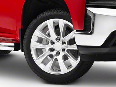 High Country Style Polished 6-Lug Wheel; 22x9; 28mm Offset (19-25 Silverado 1500)