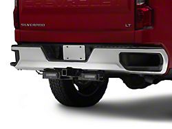 Hitch Bar Reverse 7-Inch LED Flood Lighting Heavy Duty Bolt-On Blacked Out Kit (19-26 Silverado 1500)