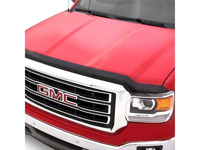 Hoodflector Hood Shield; Dark Smoke (22-25 Silverado 1500 Trail Boss, ZR2)