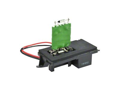 HVAC Blower Motor Resistor; 2-Hole Mounting Flange (99-02 Silverado 1500; 03-06 Silverado 1500 w/ Manual Temperature Control)