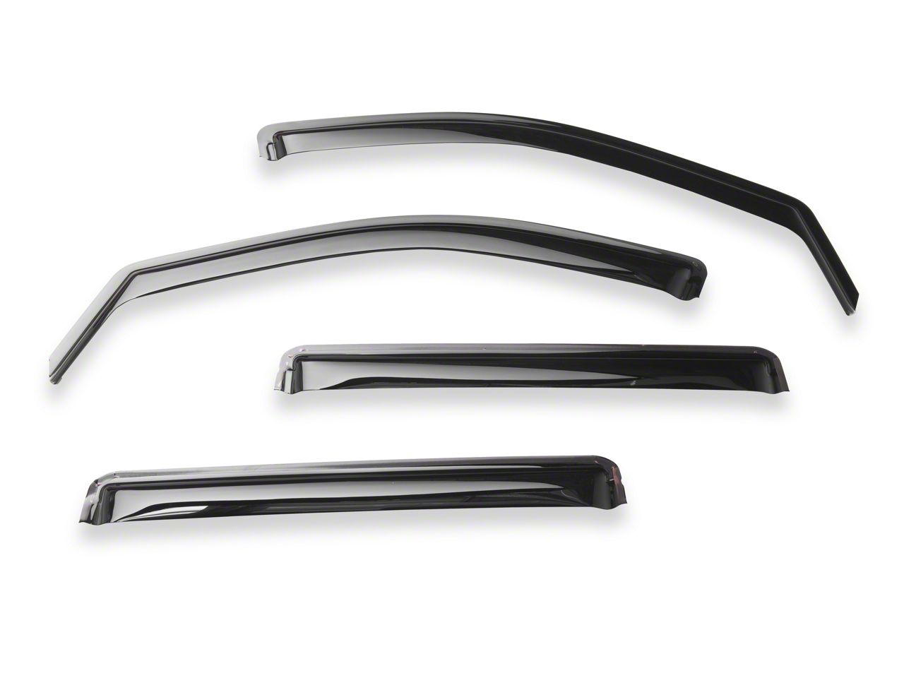 In-Channel Window Visor Rain Guard For Chevy Silverado / Sierra 1500 2019-2024
