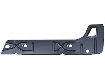 Replacement Inner Rocker Panel; Rear Driver Side (04-13 Silverado 1500 Crew Cab)