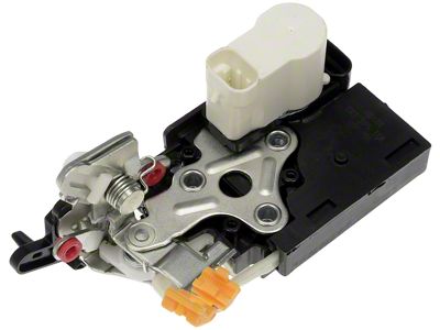 Integrated Door Lock Actuator with Latch; Rear Driver Side (04-06 Silverado 1500)