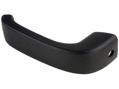 Interior Door Handle; Black; Rear Driver or Passenger Side (07-13 Silverado 1500 Extended Cab)