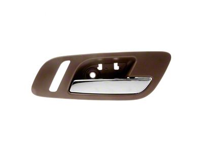 Interior Door Handle; Front Passenger Side; Chrome and Cashmere (07-13 Silverado 1500)