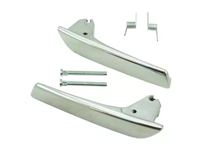 Interior Door Handle Levers; Chrome (07-13 Silverado 1500)