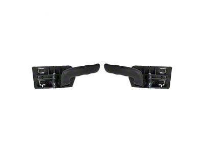 Interior Door Handles; Black (99-06 Silverado 1500)