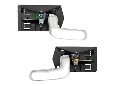 Interior Door Handles; Chrome (99-06 Silverado 1500)
