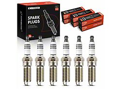 Iridium and Platinum Spark Plugs; Set of 6 (14-21 4.3L Silverado 1500)