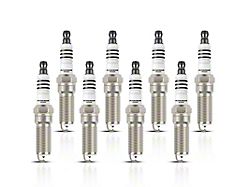 Iridium and Platinum Spark Plugs; Set of 8 (14-20 V8 Silverado 1500)