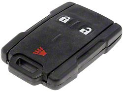 Keyless Remote Case Repair; 315-MHZ; Black (14-18 Silverado 1500)
