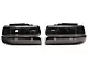 LED Bar Factory Style Headlights with Bumper Lights; Black Housing; Smoked Lens (99-02 Silverado 1500)
